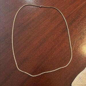 silver chain necklace